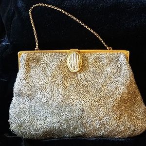 Vintage Marshall Field & Company beaded purse